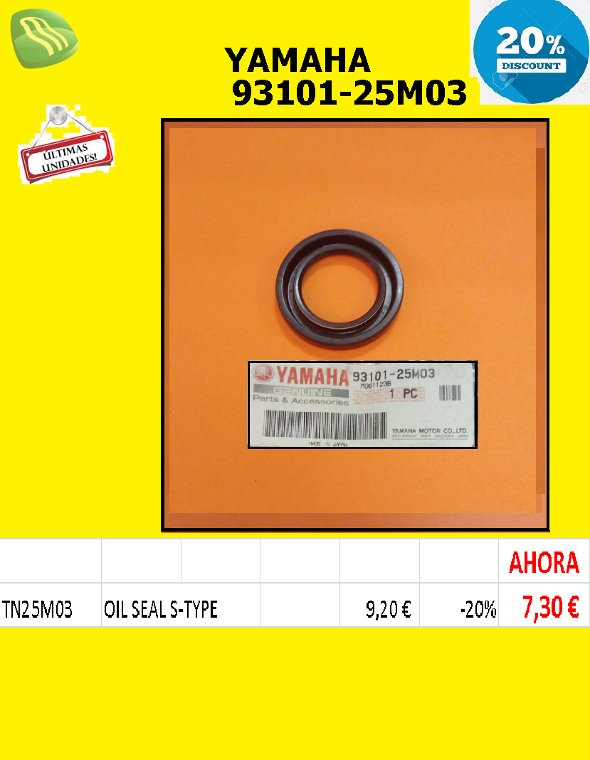 YAMAHA-93101-25M03